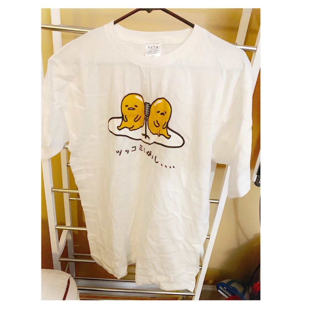 Gudetama White Tee size L bought from Japan